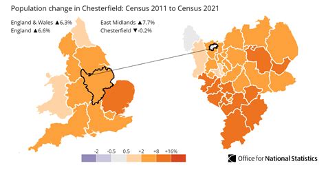 How life has changed in Chesterfield: Census 2021 .